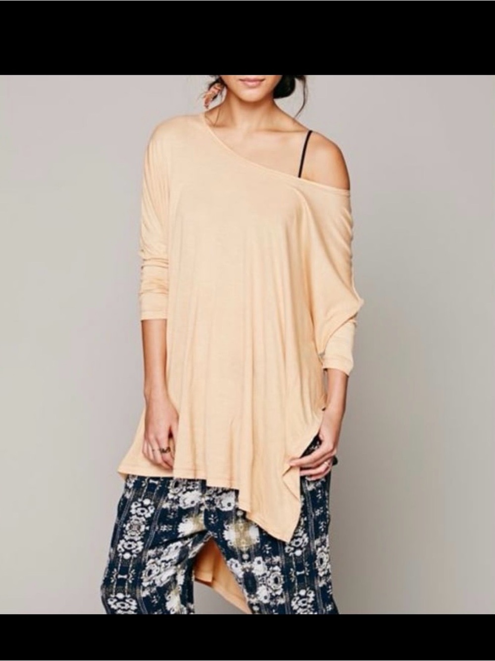 FP Beach slouchy oversized tunic dress coverup size M/L